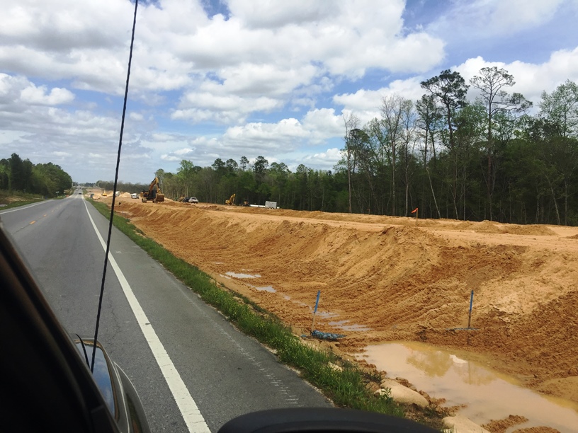 100 yards sandy clay reclaimed saving contractor money